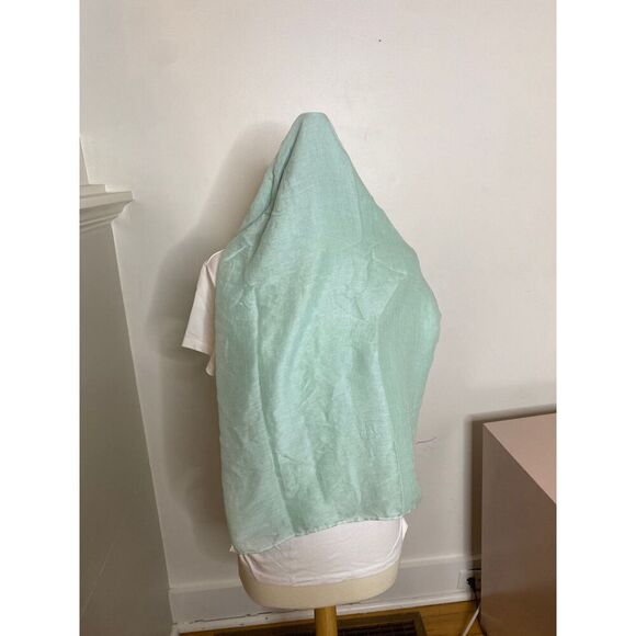 Seafoam Green Infinity Scarf‎ - Picture 4 of 5